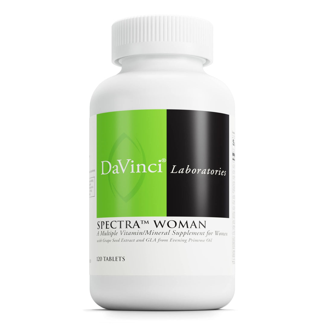 Labs Spectra Woman - Dietary Supplement to Support Bone Health and Women's Needs - with Vitamins, Minerals, Calcium, Beta Carotene, L-Cysteine, Grape Seed Extract, and More - 120 Tablets