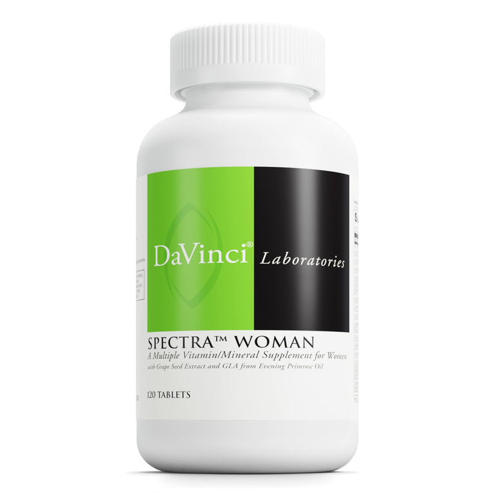 Labs Spectra Woman - Dietary Supplement to Support Bone Health and Women's Needs - with Vitamins, Minerals, Calcium, Beta Carotene, L-Cysteine, Grape Seed Extract, and More - 120 Tablets
