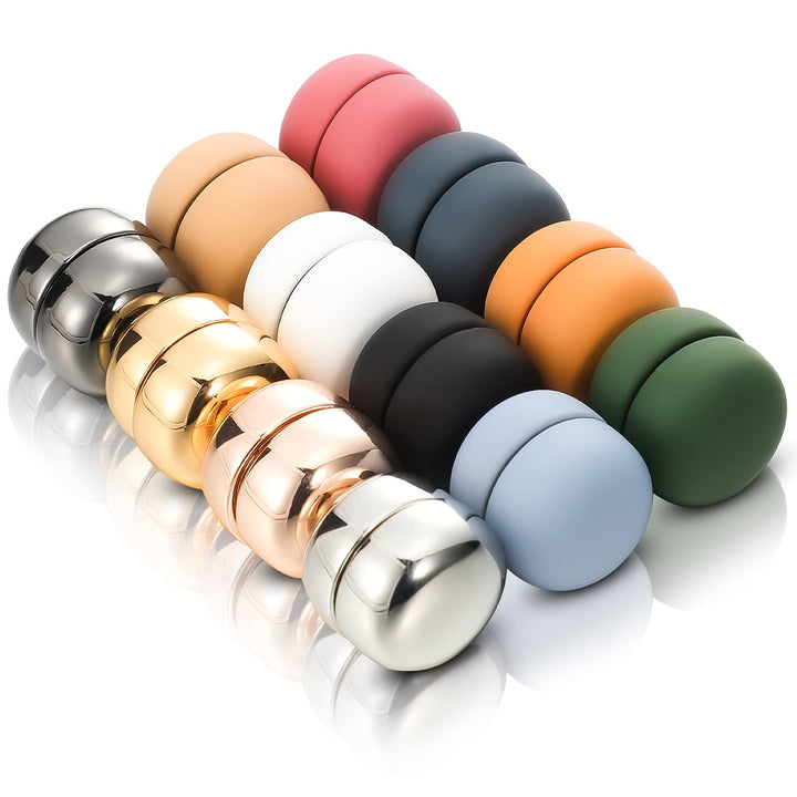 12 Pieces Strongest Commercial Magnetic Colorful Multi-use Round Hijab Magnets for Women