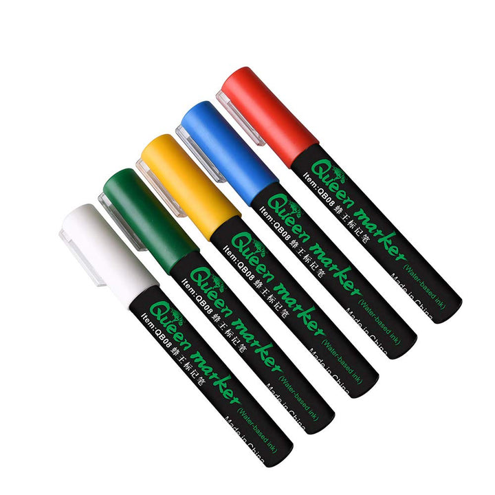 Queen Bee Marking Kit Queen Bee Markers 5 Queen Marker Pens 2 Queen bee Marking Bottles 2 Queen Cages for Beekeeping Supplies