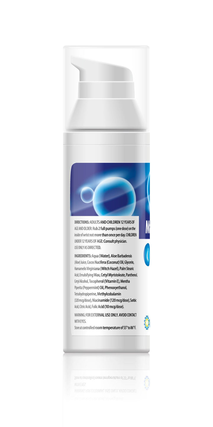 Vitamin B12 Cream Methyl B-12, Methylcobalamin B12 1000 mcg Energy, Health & Vibrant Skin, Powerful Topical B12 Skin Cream - Helps with Eczema & Psoriasis.Energy Like B12 Patch