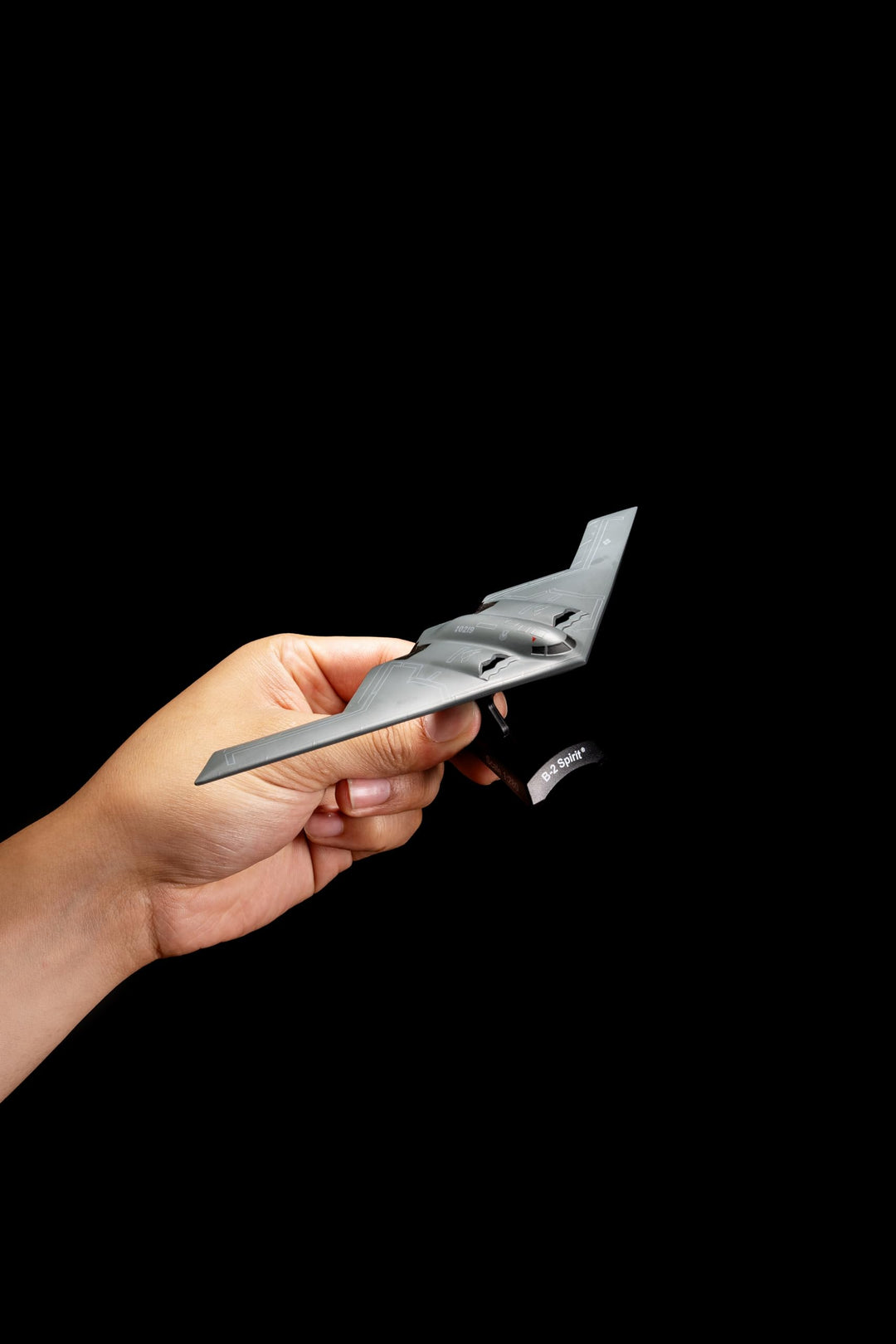 Worldwide Trading B-2 Spirit Vehicle (1:280 Scale) , Gray, unisex-children