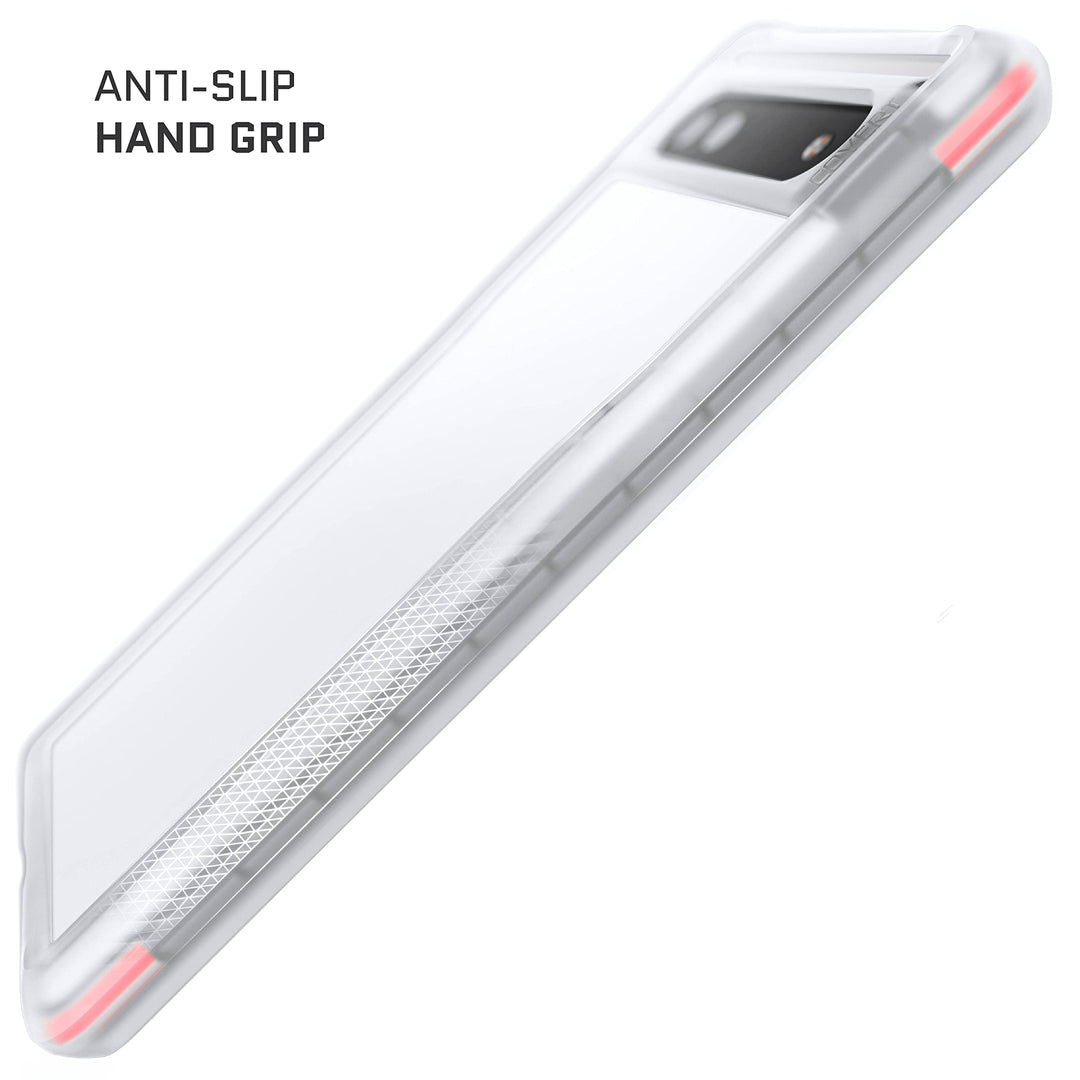 COVERT Pixel 6a Clear Case with Shockproof Drop Protection and Anti-Yellowing Premium Slim Lightweight Design Rugged Protective Phone Cover Designed for 2022 Google Pixel 6a (6.1 Inch) (Clear)