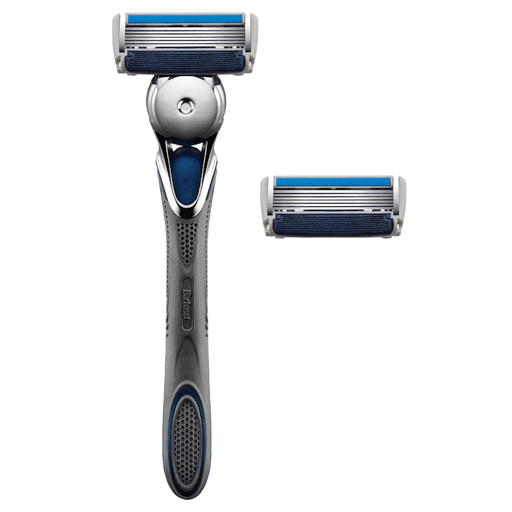 Ultra 6 Plus Men's Razor with 2 Razor Blade Refills (1 Handle + 2 Cartridges), Mens Razors/Blades