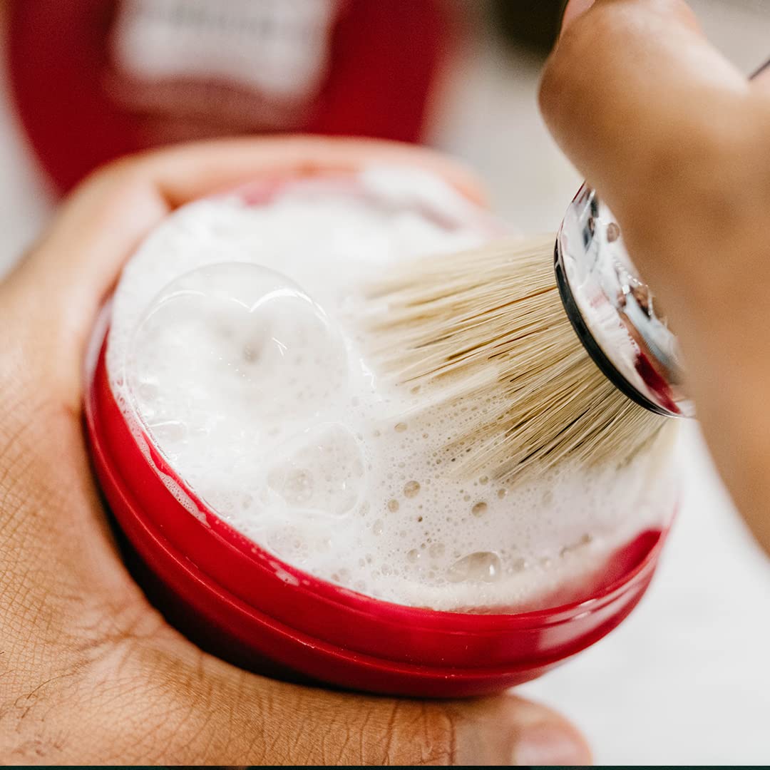 Shaving Soap in a Bowl, Moisturizing and Nourishing for Coarse Beards, 5.2 Oz