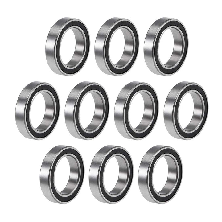 6701-2RS Deep Groove Ball Bearings Z2 12mm x 18mm x 4mm Double Sealed Chrome Steel 10pcs