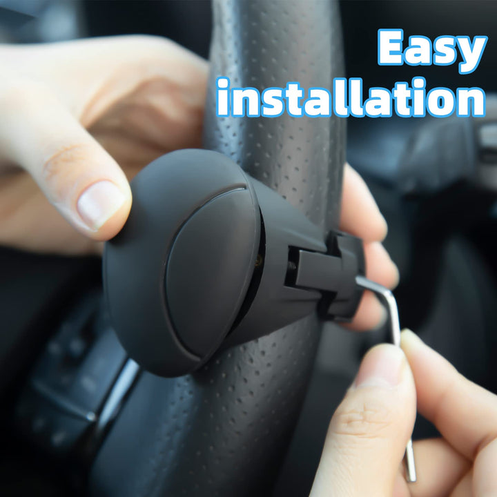 Steering Wheel Knob, Car Power Handle Steering Wheel Spinner for Car/Tractor/Trucks