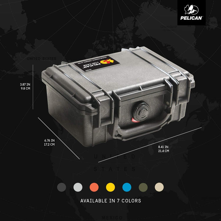 1120 Case With Foam (Yellow)