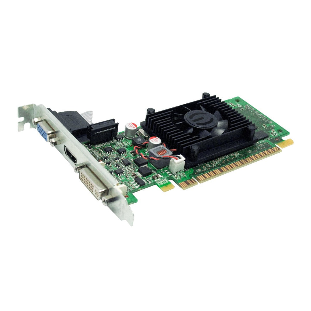 1GB GeForce 8400 GS DirectX 10 64-Bit DDR3 PCI Express 2.0 x16 HDCP Ready Video Card Model 01G-P3-1302-LR