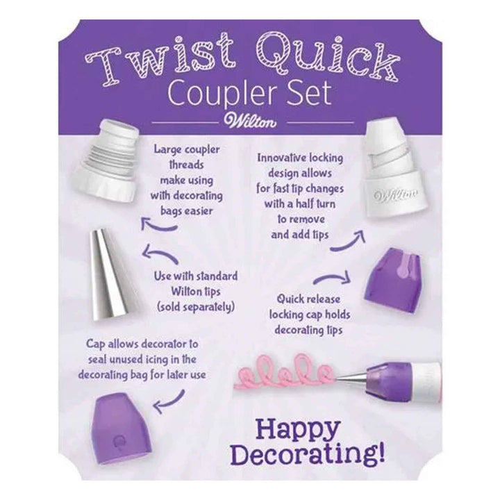 Decorating Tips, Assorted, White