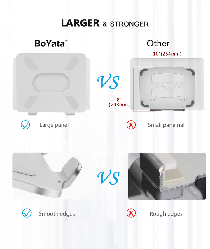 Laptop Stand, Laptop Holder, Multi-Angle Stand with Heat-Vent, Adjustable Notebook Stand for Laptop up to 17 inches