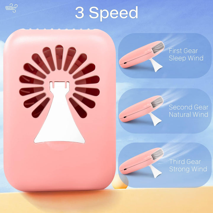 Eyelashes Rechargeable Fan, Mini Lash Fan Eyelash Extensions Portable USB Handheld Fan Dryer Air Conditioning Blower for Eyelash Extension Supplies (Pink)