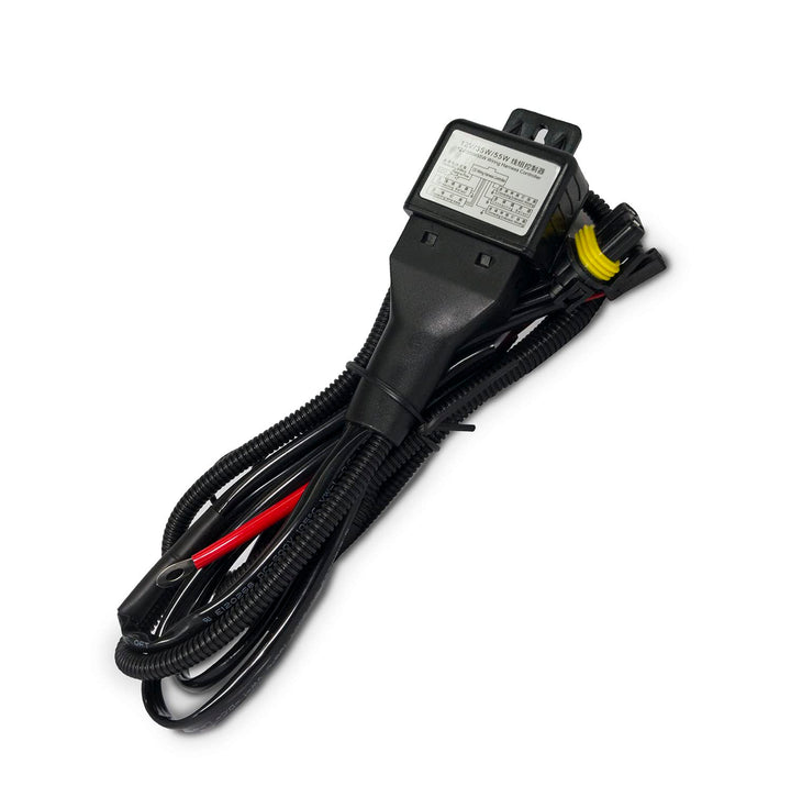H4/9003 Hi/Lo Bi-Xenon Controller HID Battery Relay Wiring Harness 12V 35W/55W