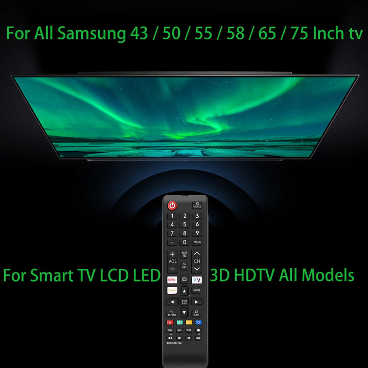 Universal Remote Control for All Samsung TV Remote Compatible All Samsung LCD LED HDTV 3D Smart TVs Models
