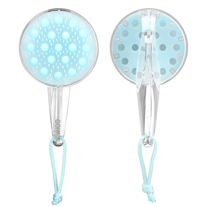 Detangle & Go Shower Massage Hair Brush with Light Blue Silicone and Detangling Bristles, 1 Count