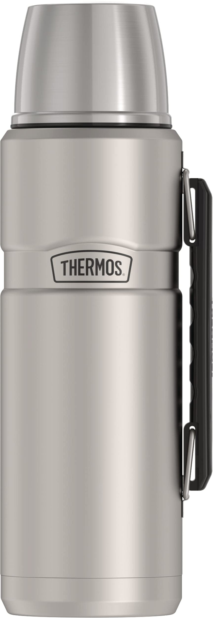 Stainless King Vacuum-Insulated Beverage Bottle, 40 Ounce, Matte Stainless Steel