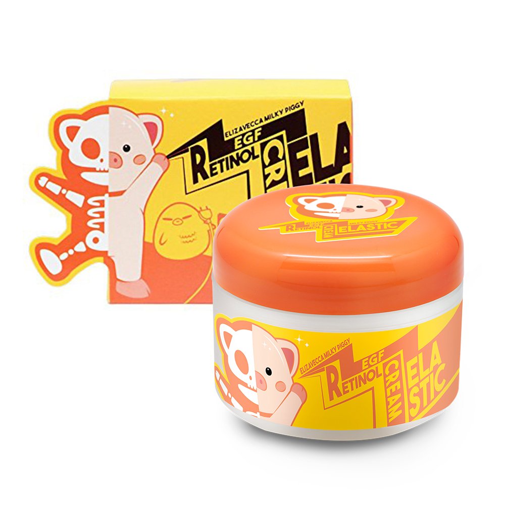Milky Piggy Wrinkle Care Revitalize Egf Retinol Cream For Anti Aging Pore Minimizing, Brightening Facial Treatment & Night And Day Moisturizing Cream