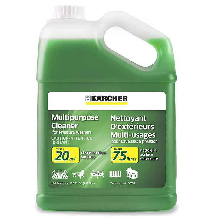 - Pressure Washer Multi-Purpose Cleaning Soap Concentrate – For All Outdoor Surfaces – 1 Gallon
