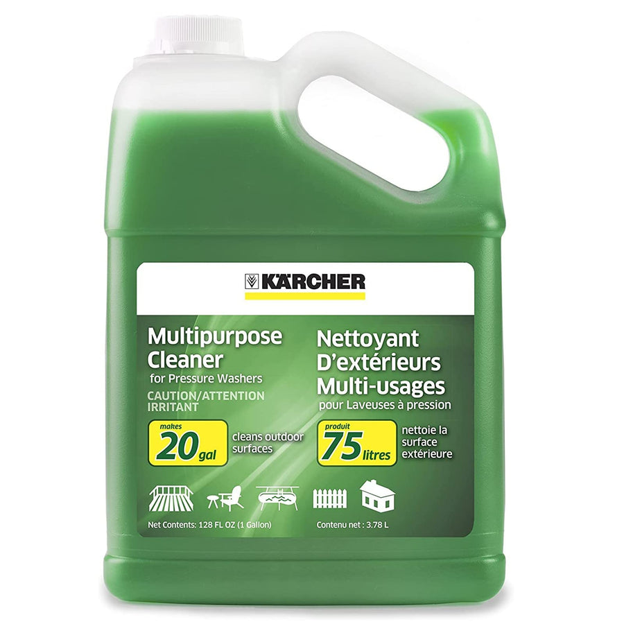 - Pressure Washer Multi-Purpose Cleaning Soap Concentrate – For All Outdoor Surfaces – 1 Gallon