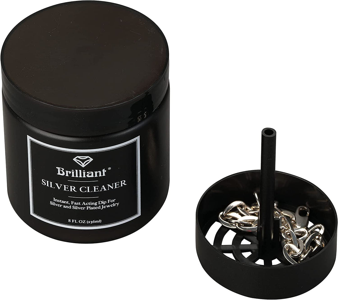 Silver Dip Cleaner, Black 8 Oz