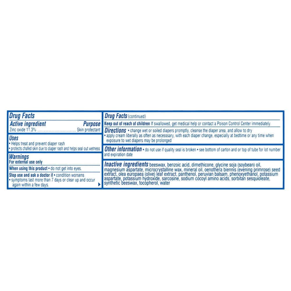 Zinc Oxide Diaper Rash Cream 4 oz.