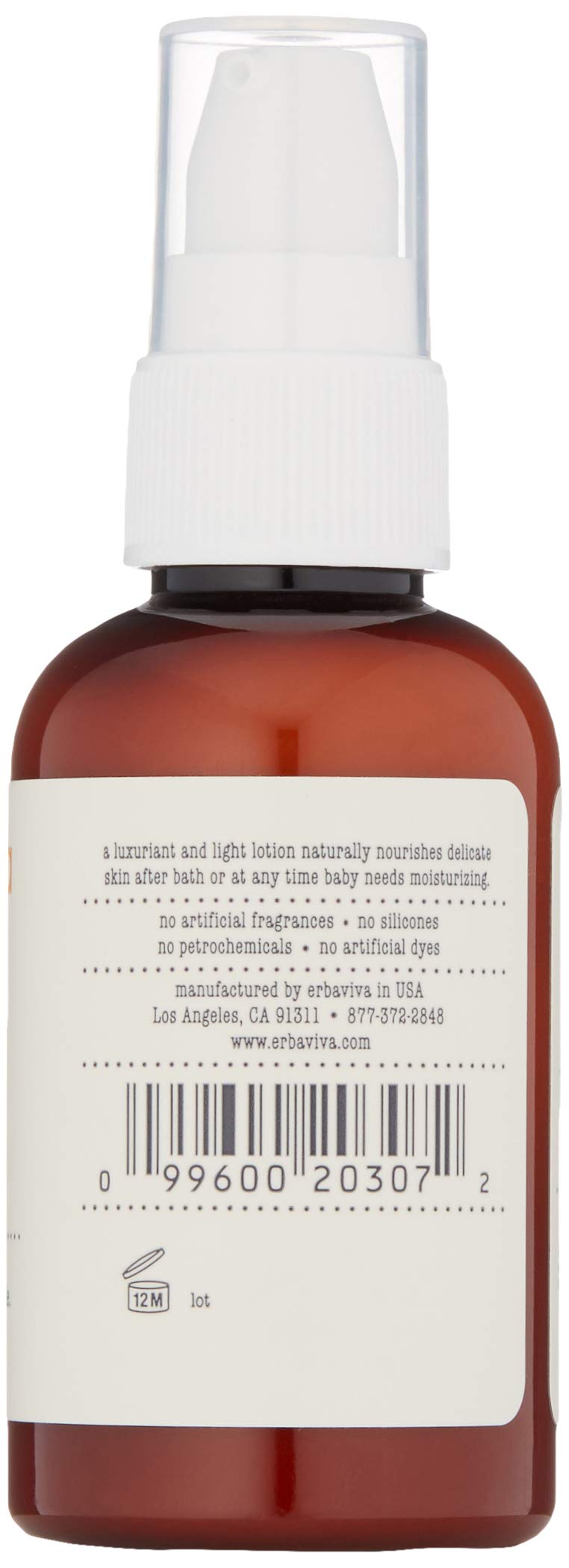 2 Oz: Erbaviva Baby Lotion (2 Oz)