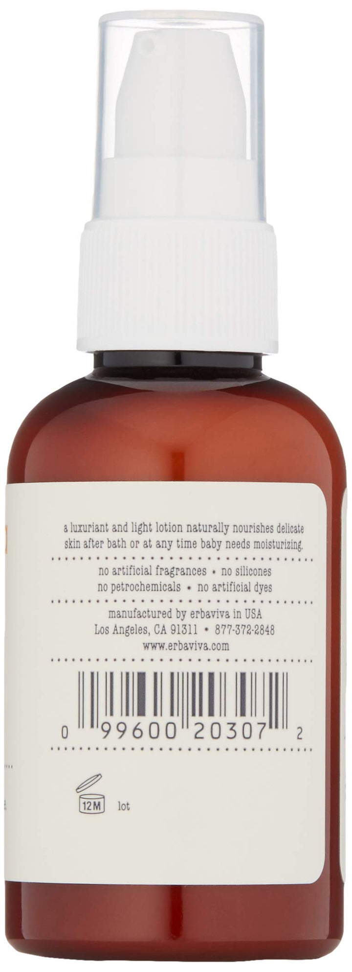 2 Oz: Erbaviva Baby Lotion (2 Oz)