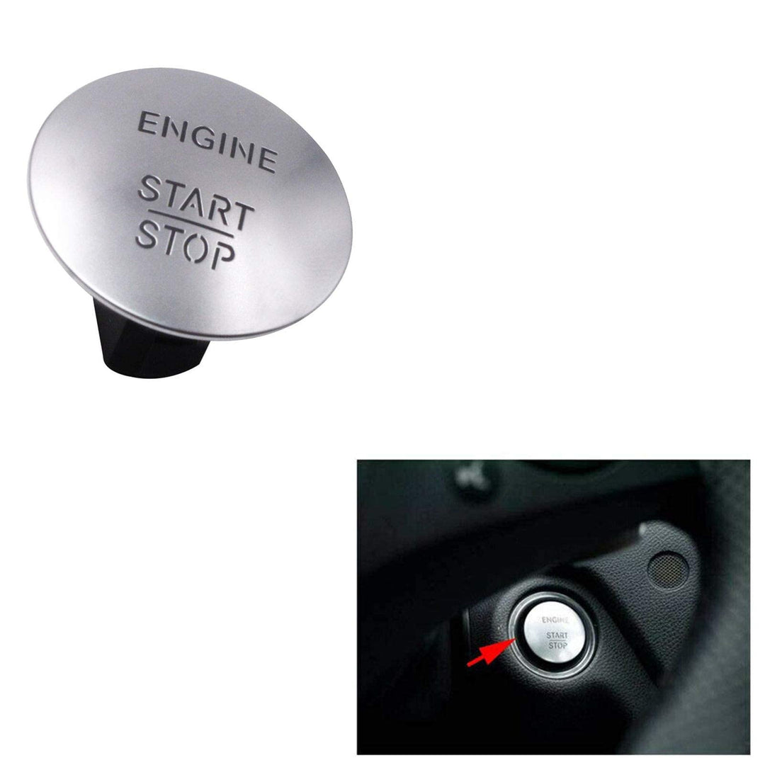 Keyless Engine Go Start Stop Push Button, Keyless easy Push Ignition Switch Compatible with Mercedes-Benz ML,GL,R,S,E,C Class 2215450714,CL550,ML350,GLK350,E350,S550,B180,C180,C200,C300,E200, I