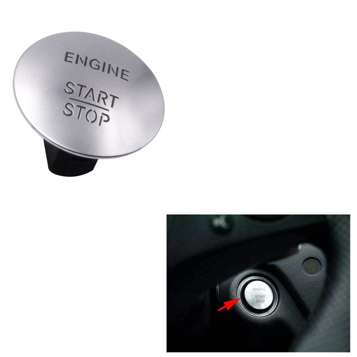 Keyless Engine Go Start Stop Push Button, Keyless easy Push Ignition Switch Compatible with Mercedes-Benz ML,GL,R,S,E,C Class 2215450714,CL550,ML350,GLK350,E350,S550,B180,C180,C200,C300,E200, I