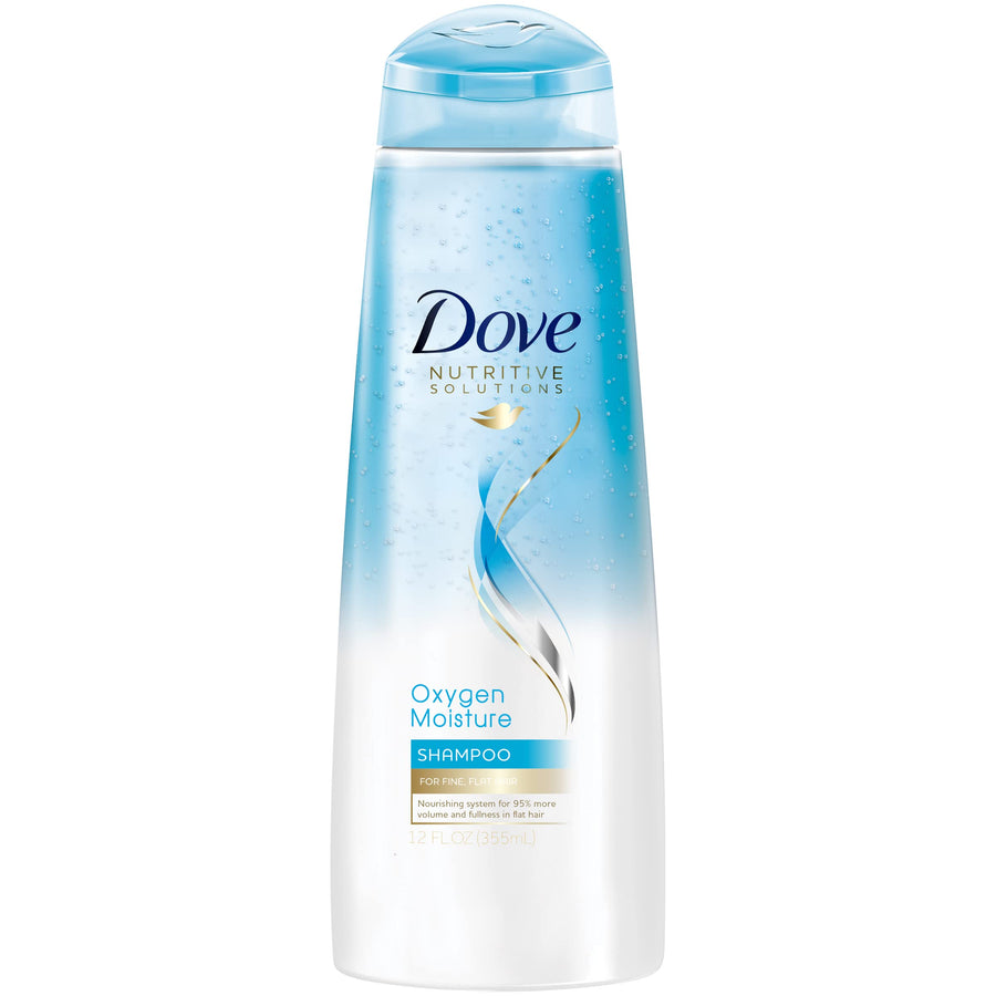Shampoo for Fine Hair Oxygen Moisture weightless hair care system for 95% more volume in flat hair 12 oz