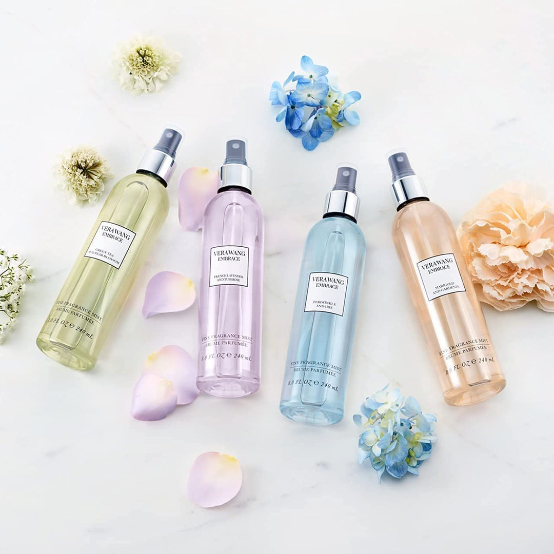 Embrace Body Mist Spray for Women, Green Tea & Pear Blossom, 8 Fl Oz