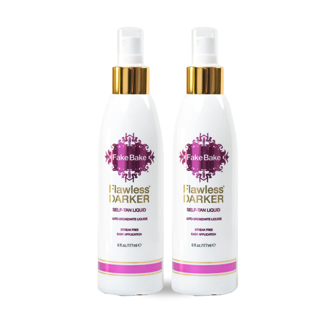Fake Bake Flawless Darker, 6 Ounce Pack Of Two
