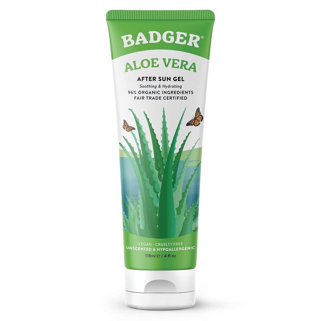 Company, Aloe Vera Gel, Unscented, 4 fl oz (118 ml)