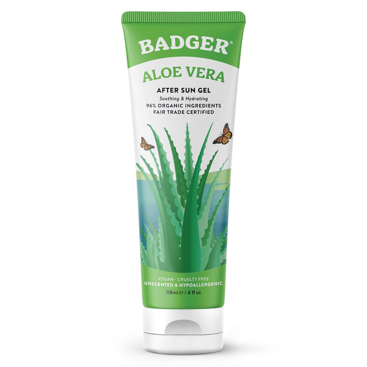 Company, Aloe Vera Gel, Unscented, 4 fl oz (118 ml)