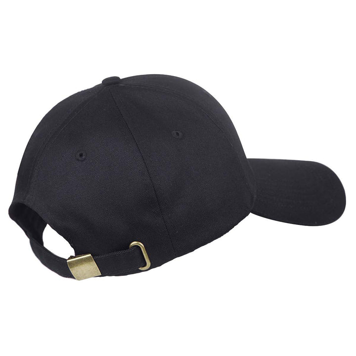 Ajustable Extra Long Bill Baseball Cap Men Women 100% Cotton Visor Hat Black