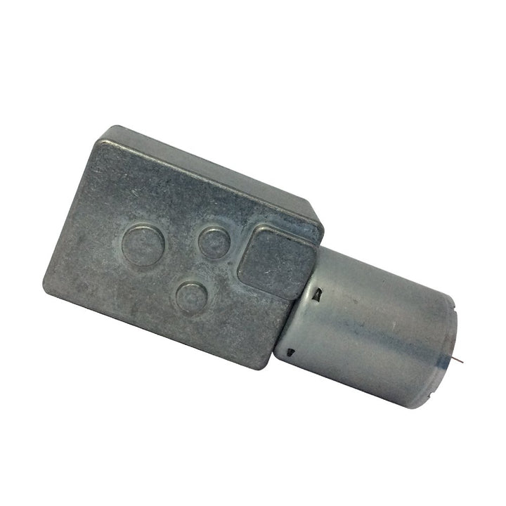 BEMONOC High Torque DC 6V Low Speed 1 RPM Geared Reducer Motor with Worm Gear Box for Robot Parts