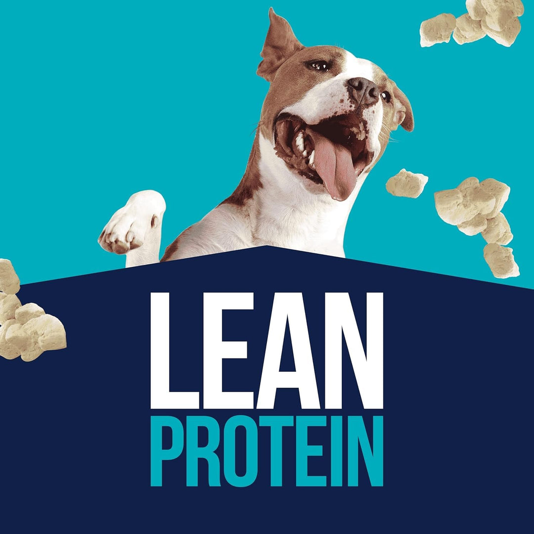 Single Ingredient Freeze Dried Raw Dog Treats, Chicken Breast, 11.5 Ounce Resealable Tub, Training Treats or Meal Topper for All Size Dogs, High Protein, Grain-Free, Gluten-Free