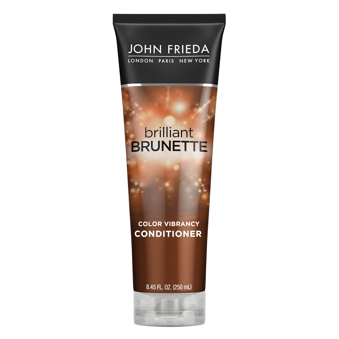 Brilliant Brunette Multi-Tone Revealing Color Protecting Conditioner, for maintaining Color Treated Hair, Anti-Fade Conditioner, 8.45 oz, with Sweet Almond Oil and Crushed Pearls