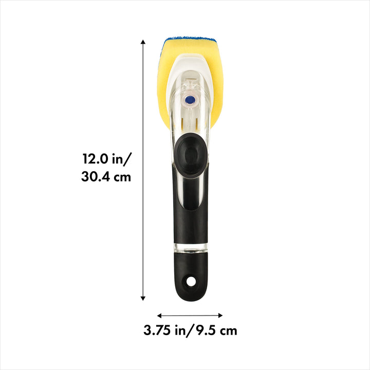 Good Grips Soap Dispensing Durable Dish Scrub
