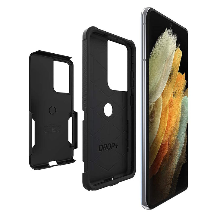 Commuter Series Case for Galaxy S21 Ultra 5G (ONLY - Does NOT FIT Non-Plus or Plus Sizes) - Black