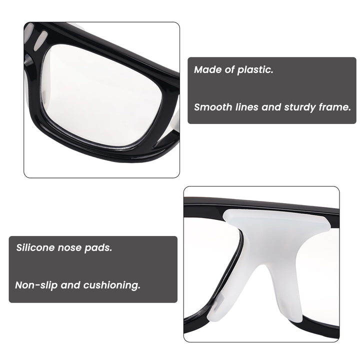 Basketball Soccer Football Sports Protective Eyewear Goggles Eye Safety Glasses LQYJ-01 (Black)