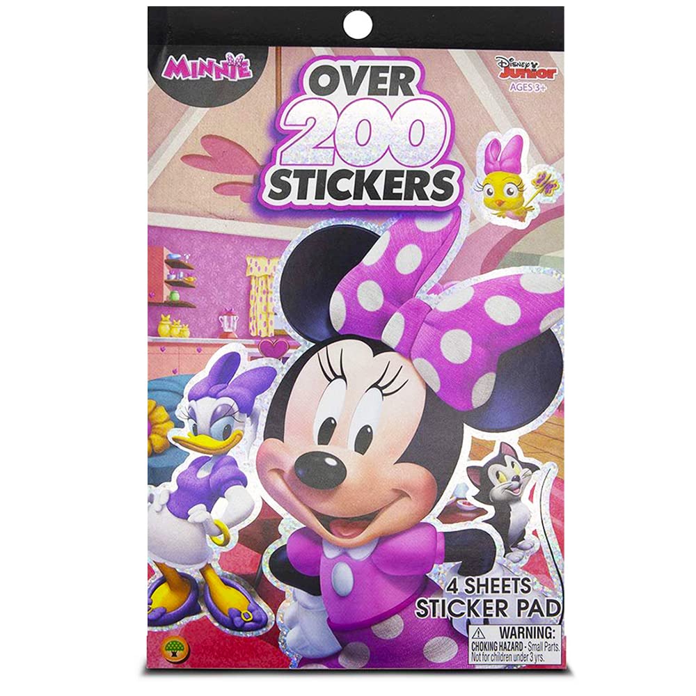 Minnie Mouse Bowtique Sticker Pad Over 200 Stickers