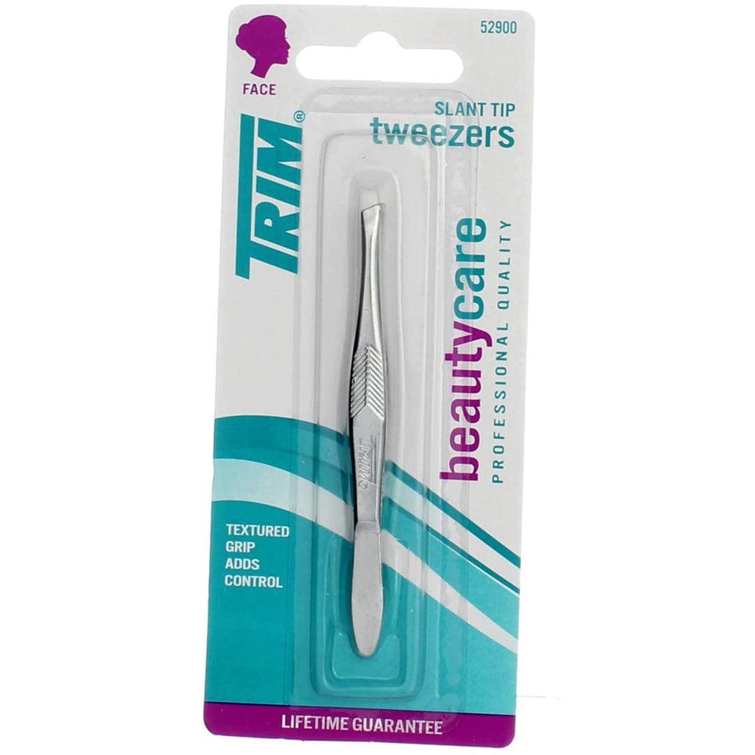 Tweezers With Slant Tip Eye Care Implements (Pack of 2)
