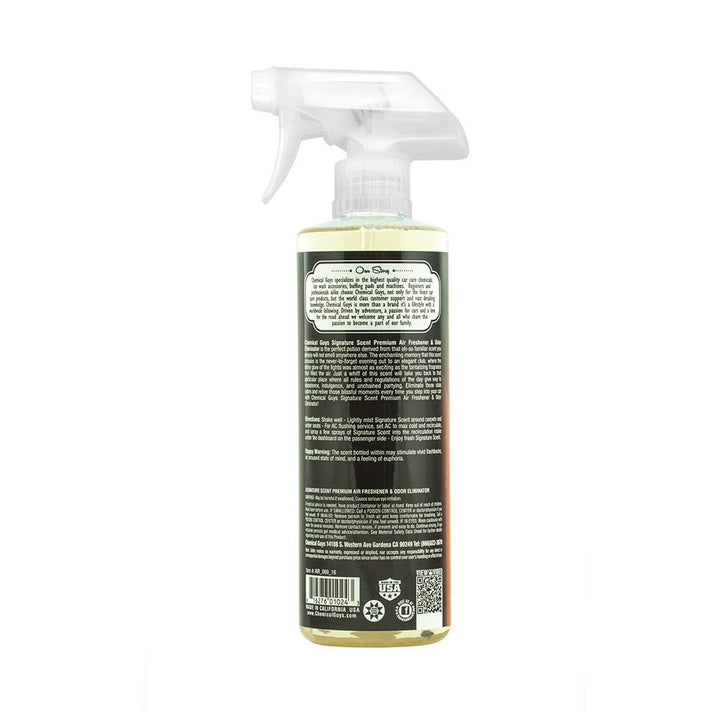 AIR_069_16 Signature Scent Premium Air Freshener and Odor Eliminator, Smell of Success (Great for Cars, Trucks, SUVs, RVs, Home, Office & More) 16 fl oz