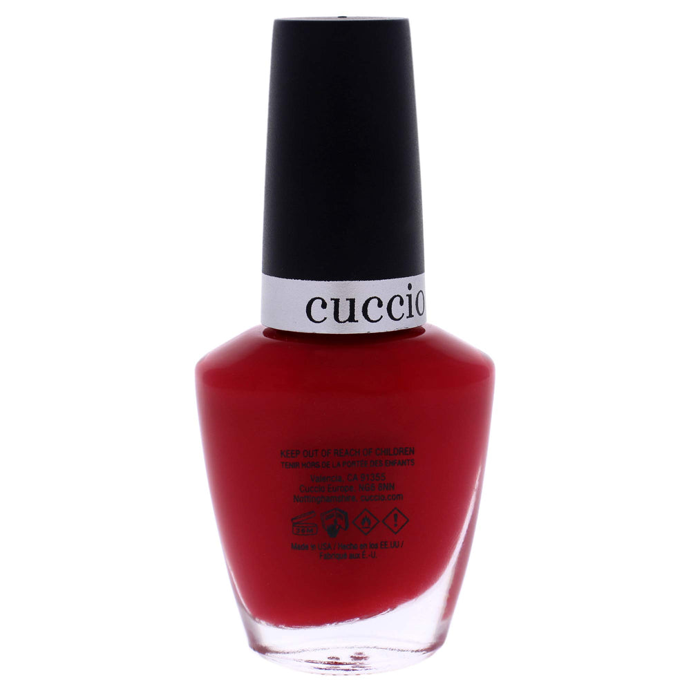 Cuccio Colour Colour Nail Polish - Triple Pigmented Formula - For Rich And True Coverage - Gives Ultra-Long-Lasting And High Shine Polish - For Incredible Durability - A Pisa My Heart - 0.43 Oz