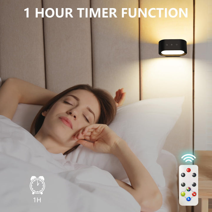 LED Desk Lamp, Cordless Lamp with 3 Lighting Modes 3 Brightness Levels, Rechargeable Reading Lamp with Adjustable Arm & USB Charge Port, Foldable Eye Caring Table Light for Home Office Study