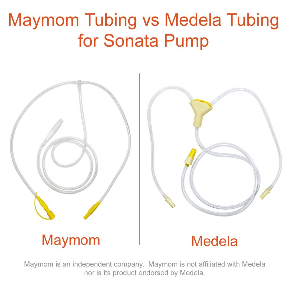 Tubing Compatible with Medela Sonata Breast Pumps. Replacement Tube for Medela Sonata, Not Original Medela Sonata Tubing Not Sonata Accessories After Market Tubing for Medela Sonata
