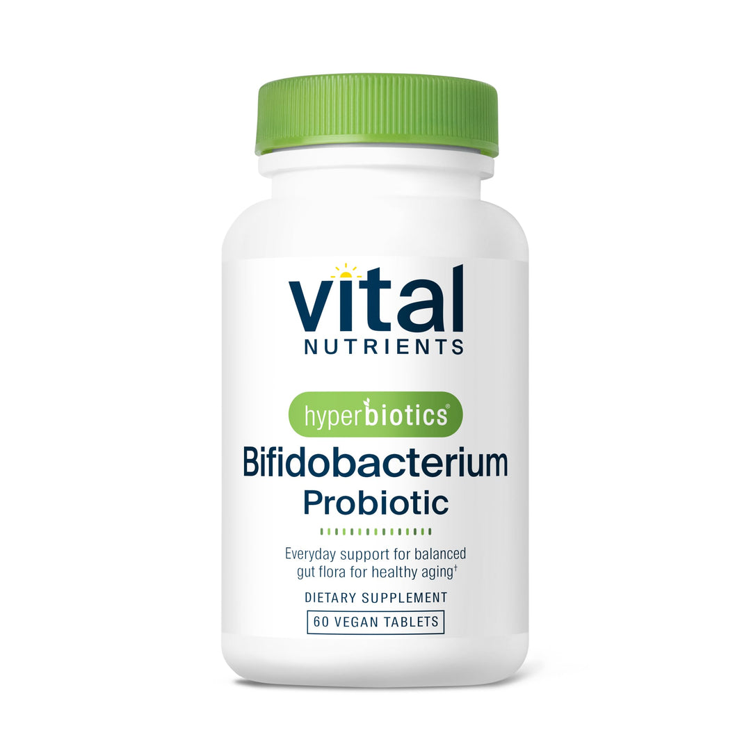 Vital Nutrients Bifidobacterium Probiotic | 7 Targeted Strains | Supports Immune and Digestive Health for Older Adults | Shelf-Stable | Vegan | 60 Tablets