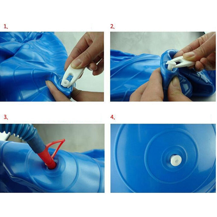 10 Pcs Fitness Exercise Sport Yoga Ball Inflatable Bed Pool Air Stopper Plug Pin with 2 Pullers