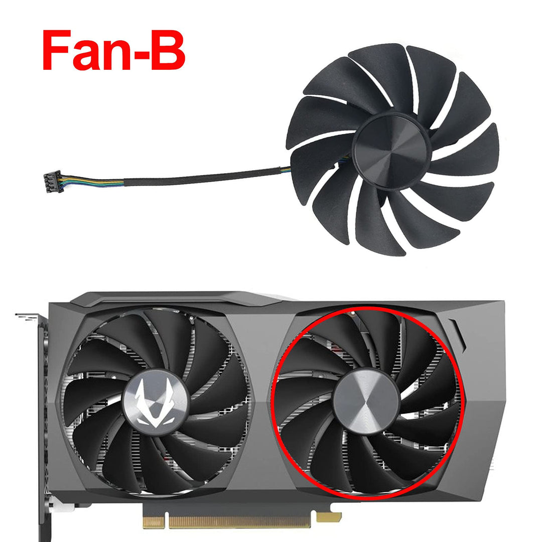 88mm GA92S2U RTX3060 GPU-Fan-Replacement for Zotac-Gaming-RTX-3060-Ti-TWin-Edge-Graphics-Card-Cooling-Fan (Fan-AB)